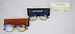 Set 3 Blue Light Blocking Reading Glasses With Soft Case By Lori Greiner. Fixed Price $29.99.