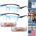Elegant 2-PACK Gradient Automatic Zoom Glasses Anti-blue Light Protection. Fixed Price $35.99.