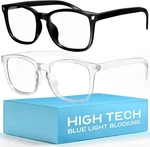 Livho High Tech Blue Light Glasses - Advanced Medium, *B1 Black+clear. Fixed Price $51.99.