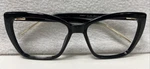 Amomoma AM6031 C1 Wl Black/gold Oversized Eyeglass Frames Only 55 17 150. Fixed Price $34.99.