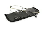Foster Grant Men's Round Reading Glasses - T10 (titanium Gun Metal). Fixed Price $18.29.