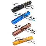 Owtxis 4 Pack Slim Pen Reading Glasses Blue Light Blocking Compact +2.00. Fixed Price $32.28.