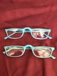 Vintage Personal Ptics Reading Glasses Blue Frames 1.25 / 2.75 Is Need Tlc. Fixed Price $19.99.