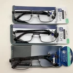 "3 Pair" R262 Foster Grant Ti-tech Hyper-flex TI100 +1.50 Reading Glasses. Fixed Price $24.95.