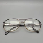 Safilo Elasta 1126 Vintage Aviator Eyeglasses Purple Amber Gradient Italy 145 51. Fixed Price $29.99.