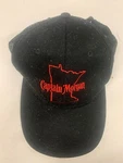 Captain Morgan Hat Snap Back Adjustable Black Red Pre Owned Ht 20+148. Fixed Price $6.73.