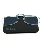 Thinoptics +1.5 Ultra Reading Blue Glasses Nose Clip Armless Universal Pod. Fixed Price $16.99.