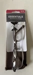 Foster Grant Essentials Brown Reading Glasses +2.75 Half -rim W/ Case New. Fixed Price $7.99.