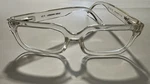 London Mole Icy Transparent Reading Glasses Readers +1.50 Clear Vintage Style. Fixed Price $14.99.