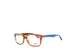 5799 55 Striped Brown Blue Eyeglasses RB5228. Fixed Price $89.99.