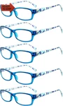 Videbla 5 Pack Computer Reading Glasses And Women Anti Eyestrain Blue Light. Fixed Price $15.29.