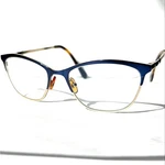 Lilly Pulitzer Women's Cat Blue & Gold Reading Glasses - Chic Eyewear. Fixed Price $25.00.