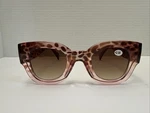 Bevi Reading Glasses +2.00 Pink Animal Print Oversized Readers Bifocals. Fixed Price $22.99.