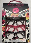 Betsey Johnson 3-PACK +2.00 Reading Glasses VMP2007 Women Stylish Readers New. Fixed Price $20.00.