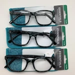 "3 Pair" Foster Grant VRL2109 +1.75 Reading Glasses Readers Blue Camo. Fixed Price $21.95.