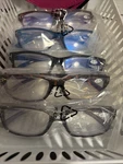 Reading Glasses +2.75 Pack Of Assorted Colors With Storage Sleeves. Fixed Price $10.95.