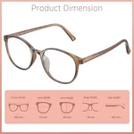 Blue Light Blocking Glasses Women Ease Computer Digital Eye Strain Blurry Vision. Fixed Price $11.24.