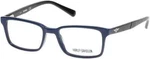 Harley Davidson HD0127T Blue 090 Plastic Optical Eyeglasses Frame 48-17-135 Rx. Fixed Price $79.60.