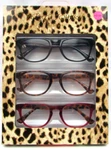 Betsey Johnson 3 Pack Reading Glasses VMP2009 Blk - Tor Red +2.50. Fixed Price $19.89.