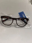 Ellen Tracy Reading Glasses + 1.50 Tortoise Brown Red. Fixed Price $11.99.