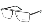 New Versace Aviator Reading Glasses Mod 1295 1433 57-13 145 Black Frames Readers. Fixed Price $289.99.