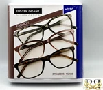 Design Optics By Fg Women's Fashion Reading Glasses SQUARE-3 Pk. Fixed Price $20.43.