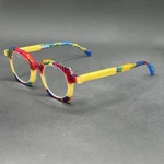Eyebobs Chutzpah'd 3221 (approximately +3.00) Readers Red Yellow Blue 42-22 Used. Fixed Price $68.95.