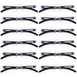 12 Women Blue Light Blocking Reading Glasses Rimless Unisex Computer Reader. Fixed Price $22.59.