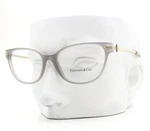 Tiffany Eyeglasses TF2223B 8257 Milky Gray Pale Gold 52MM With Case. Fixed Price $158.50.