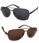 Retro Mens Pilot Bifocal Tinted Reader Reading Sunglasses Uv Protect RE70. Fixed Price $22.99.