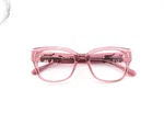 Coach Eyeglasses Frames Only, Hc 6126, 5527 (trans Pink), 50-18-140. Fixed Price $44.99.