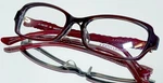 Originale Judith Leiber JL1681AF 06 Eyeglasses Ruby New Plastic 54-17-140 Japan. Fixed Price $69.00.