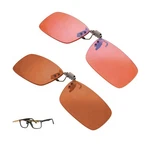Braddell Indoor FL-41 Rose & Outdoor FL-60 Clip-on Fit-over Blue Blocking Mig.... Fixed Price $30.00.