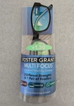 Foster Grant Multi Focus Advanced Reading Glasses +1.50 James 53-17-140 Black. Fixed Price $24.88.