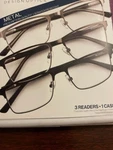 Design Optics Foster Grant Full Frame Metal Reading Glasses 3 Pk +1.25 Open. Fixed Price $12.49.