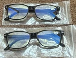 Lot Of Yogo 7097 C1 Vision Blue Light Blocking Anti-reflective Glasses + 1.25. Fixed Price $17.99.