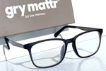 Gry Mattr Designer Readers Slate Grey Frame Witty Blue Light Blocking Eyewear. Fixed Price $17.88.