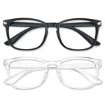 Wintoo Blue Light Glasses For Woman Men 99% Medium, 2 Pack Mix COLOR-1. Fixed Price $14.05.