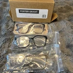 +2.50 Womens - Foster Grant Design Optics Oversized Square Reading Glasses. Fixed Price $14.99.