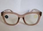 Peepers Center Stage Reading Glasses Tan +2.00 With Case. Fixed Price $22.00.