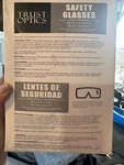 Trust Optics 12 Pack Safety Glasses Ansi Z87+ Certified Protective Eyewear Goggl. Fixed Price $14.99.