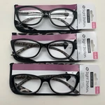 "3 Pair" Foster Grant Sight Station Ssr 24 640 Blk/lep +2.50 Reading Glasses. Fixed Price $24.95.