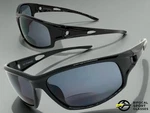 Sporty Wrap Around Bifocal Reading Sun Glasses Readers Black Frame For Men +2.50. Fixed Price $13.94.