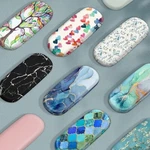 Hard Shell Eyeglasses Case Cover Holder Box With Cleaning Cloth. Fixed Price $7.49.