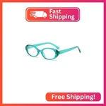 Jovakit Oval Blue Light Blocking Glasses For Women Vintage Fashion Small 90S. Fixed Price $18.16.