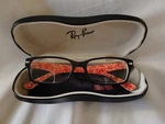 New Ray-ban RB5206 2479 54-18 Eyeglasses Frames Black Red Script Rx 145 W/case. Fixed Price $104.99.