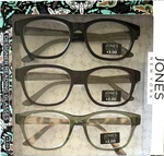 Jones New York Designer Reading Glasses, 3.00, Pair Pack. Fixed Price $29.98.