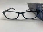Foster Grant Brandon Blk Black + 1.75 Reading Glasses Readers With Case. Fixed Price $9.95.