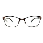 Chelsea Morgan CM6004 Eyeglasses Frames Brown Rectangular Metal 51-17-135. Fixed Price $50.66.