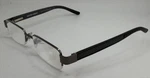 Foster Grant Eyeglasses Frames Only CT0118 Black Half Rim 52-17-140. Fixed Price $28.88.